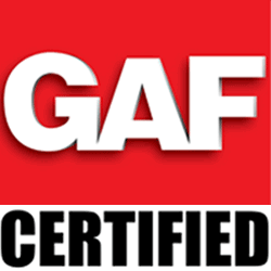 GAF Certified roofing contractor